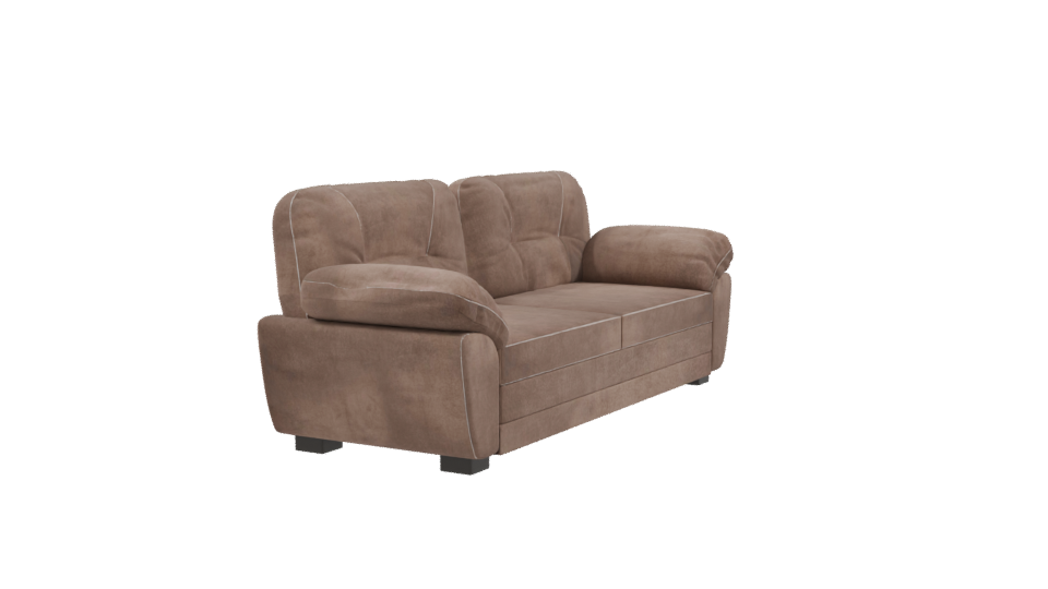 Cozy Fabric Sofa Model 3D - Professional 3D Model Render 9