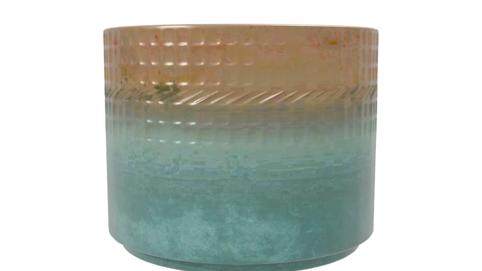 Stylized Decorative Pot Model - Professional 3D Model Render 7