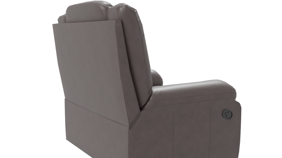 Comfortable Reclining Armchair Model - Professional 3D Model Render 7