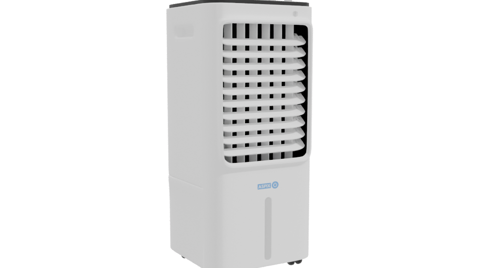 Sleek Modern Tower Fan 3D Model - Professional 3D Model Render 10