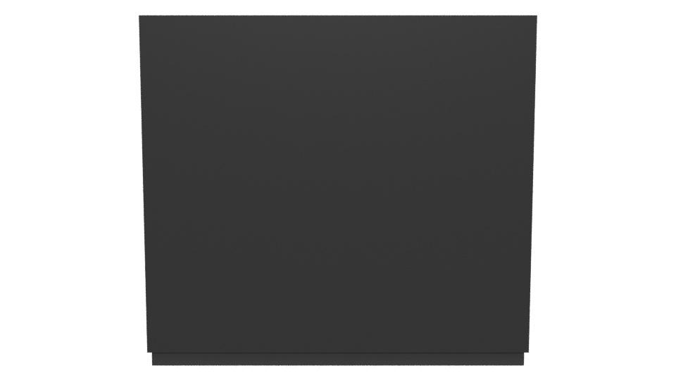 Elegant Modern Entertainment Center - Professional 3D Model Render 5