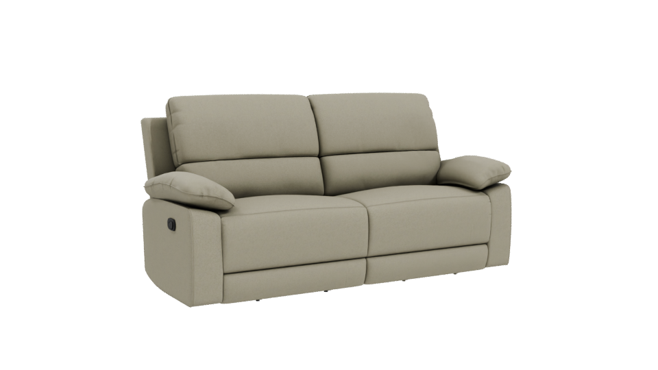 Cozy Reclining Sofa 3D Model - Professional 3D Model Render 10