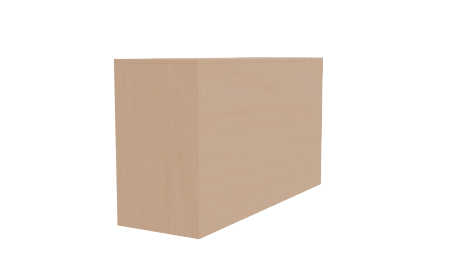 Modern Minimalist Chest of Drawers - Professional 3D Model Render 3