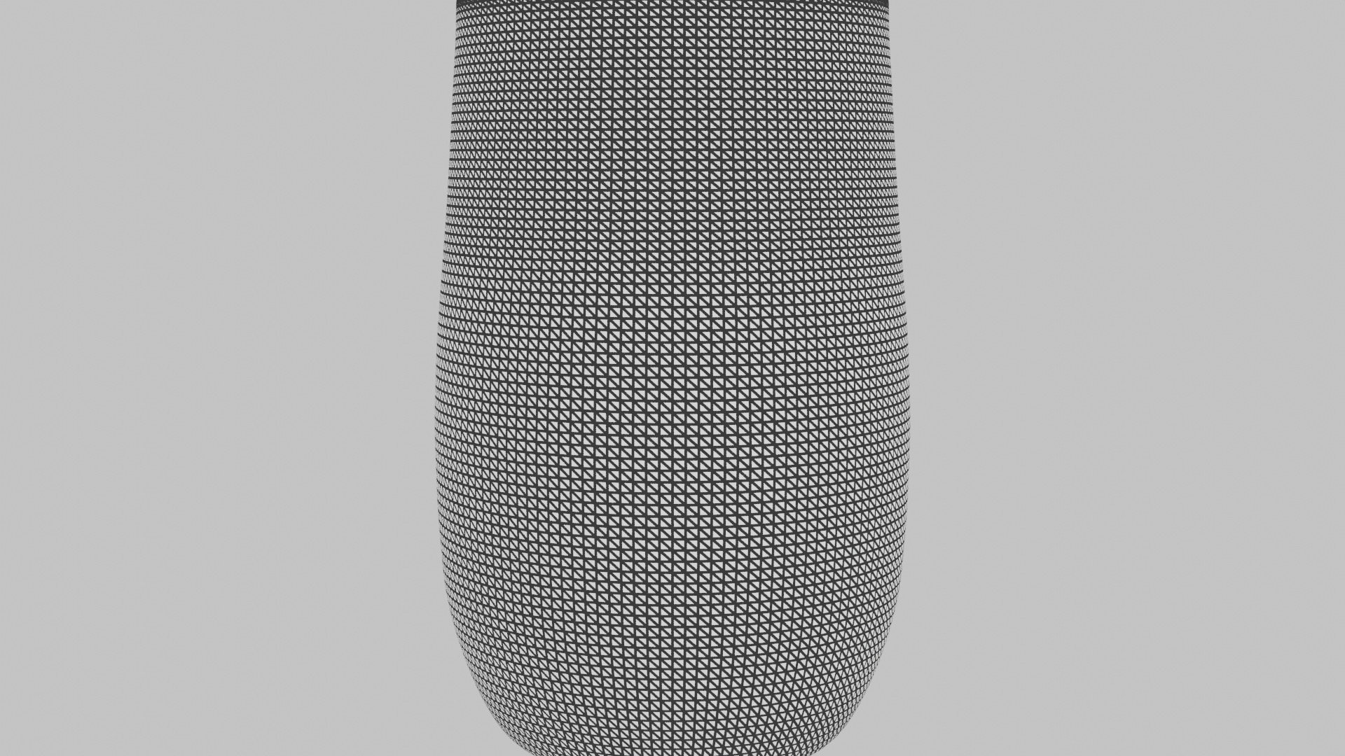 Tall Taupe Fiber Planter 3D Model - Professional 3D Model Render 14