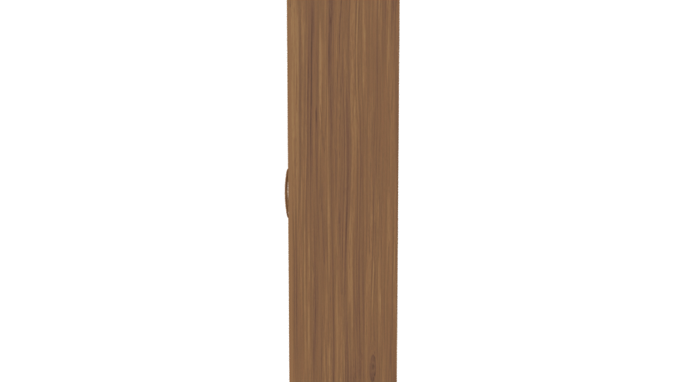 Modern 6-Door Wardrobe 3D Model - Professional 3D Model Render 2