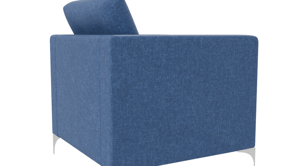 Contemporary Armchair 3D Model - Professional 3D Model Render 7