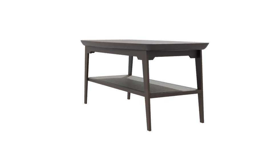 Stylish Coffee Table 3D Model - Professional 3D Model Render 7
