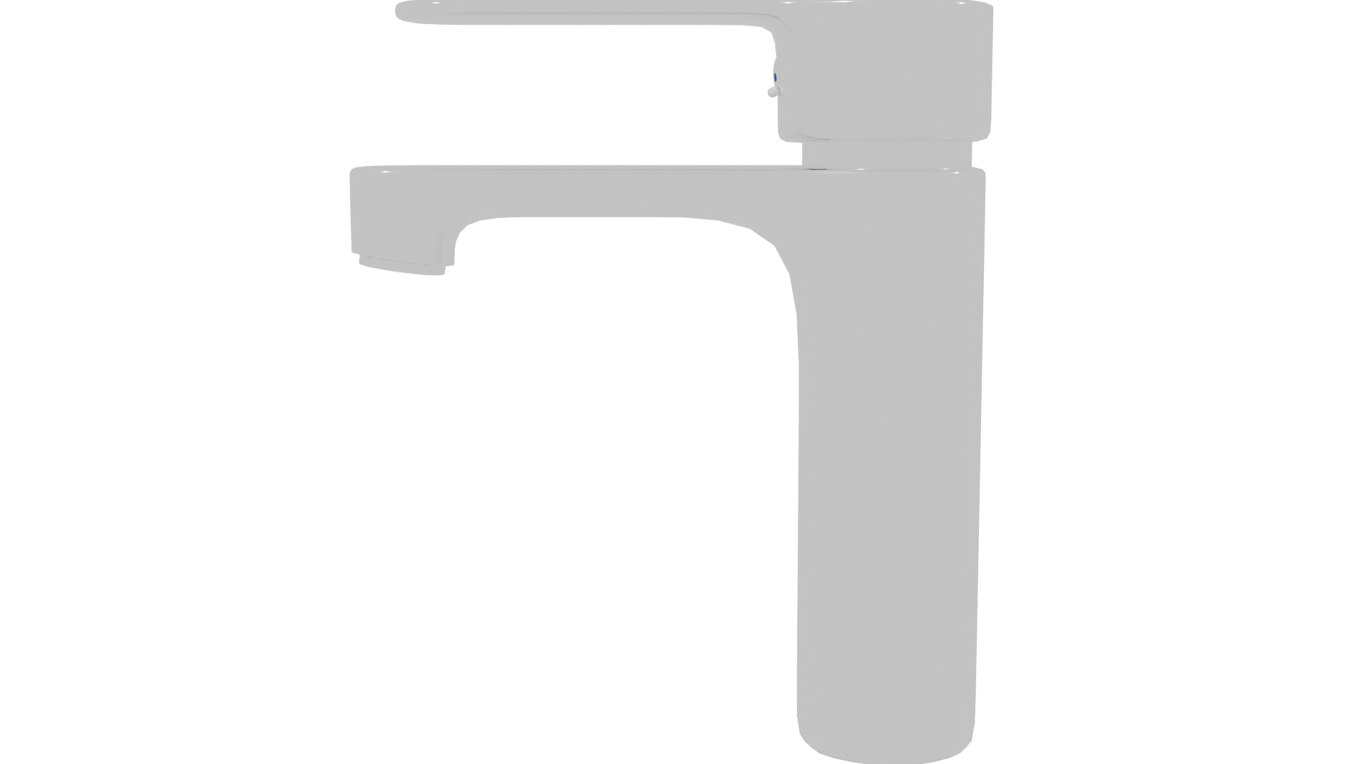 Polished Metal Industrial Pipe Model - Professional 3D Model Render 2