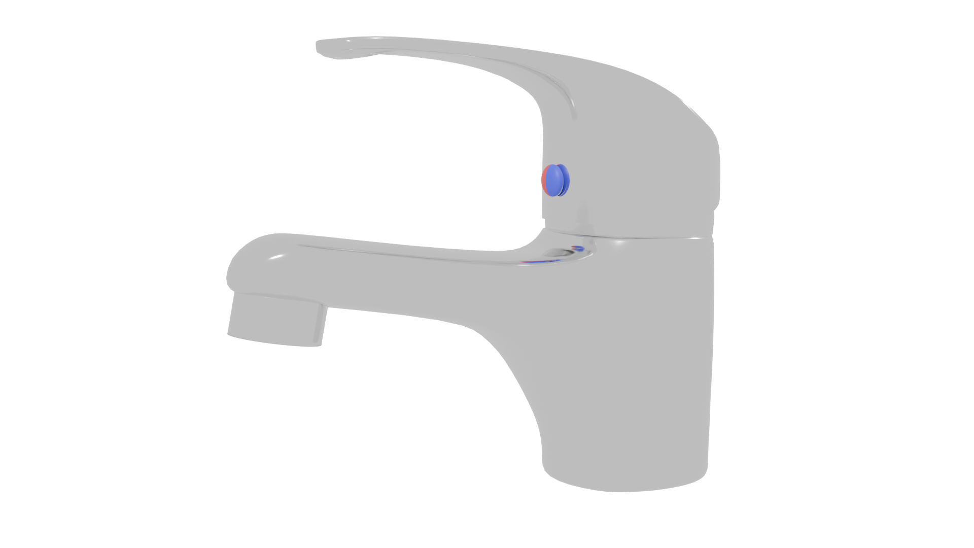 Sleek Modern Faucet Design 3D - Professional 3D Model Render 25