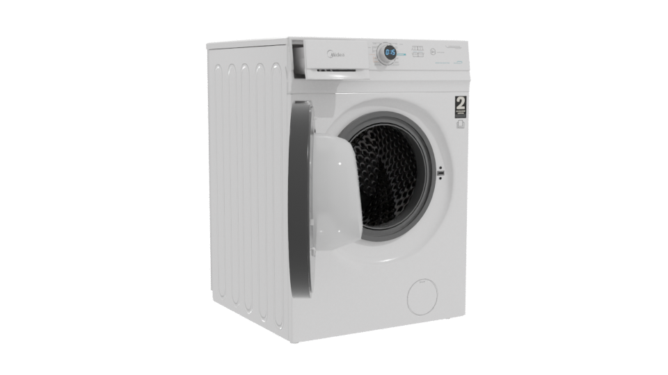 Modern Washing Machine 3D Model - Professional 3D Model Render 10