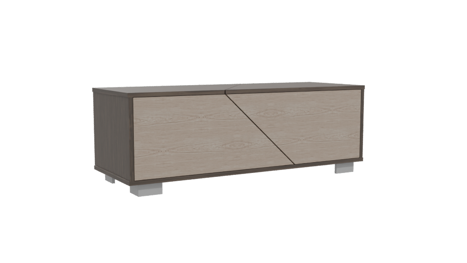 Stylish Modern Media Console 3D - Professional 3D Model Render 10