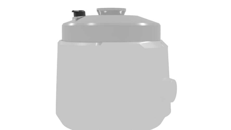 Compact Electric Pressure Cooker 3D - Professional 3D Model Render 9
