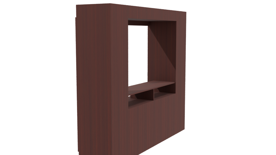 Closet Baker TV Stand 3D Model - Professional 3D Model Render 3