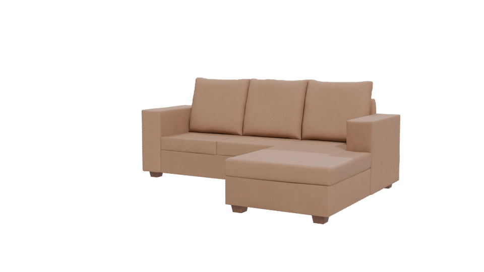 Stylish Modern Sofa 3D Model - Professional 3D Model Render 12