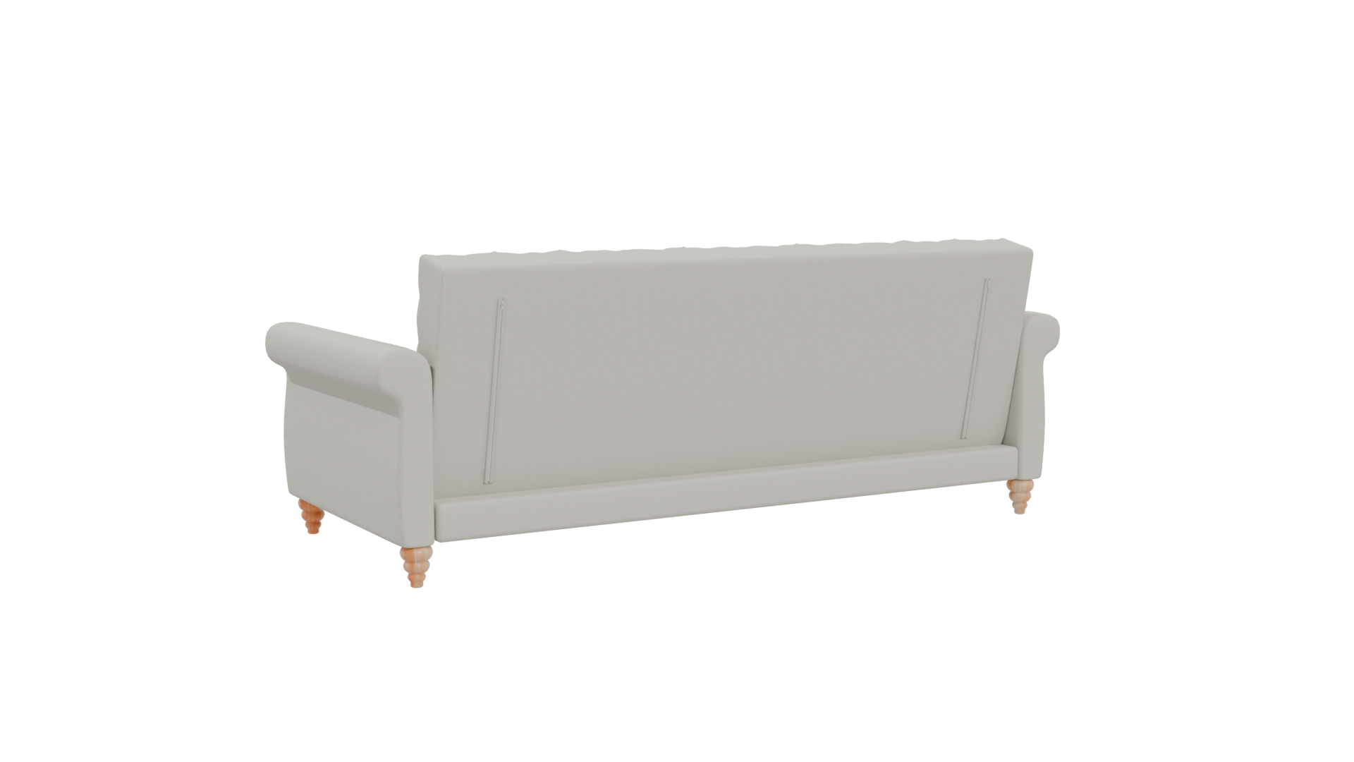 Elegant Modern Tufted Sofa 3D Model - Professional 3D Model Render 4