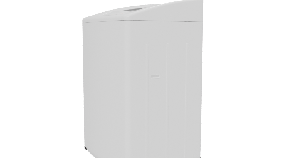 Top-Loading Washing Machine 3D - Professional 3D Model Render 13
