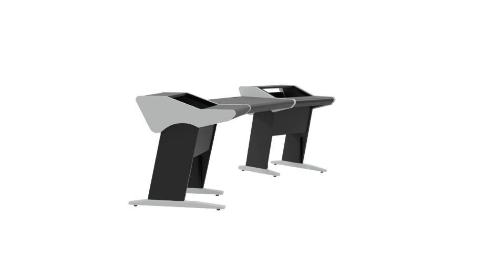 Contemporary Office Desk 3D Model - Professional 3D Model Render 9