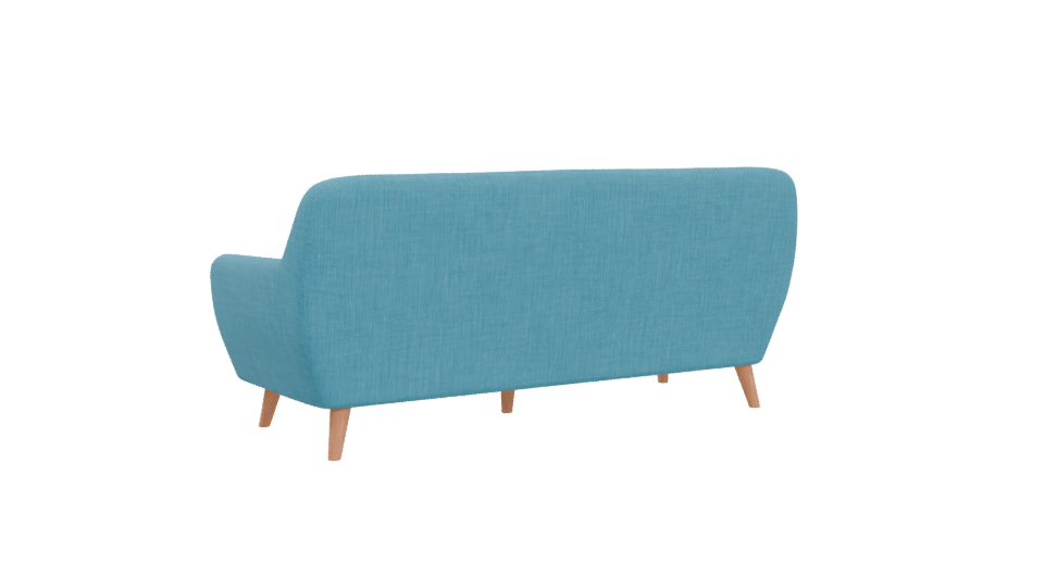 Stylish Modern Sofa 3D Model - Professional 3D Model Render 4