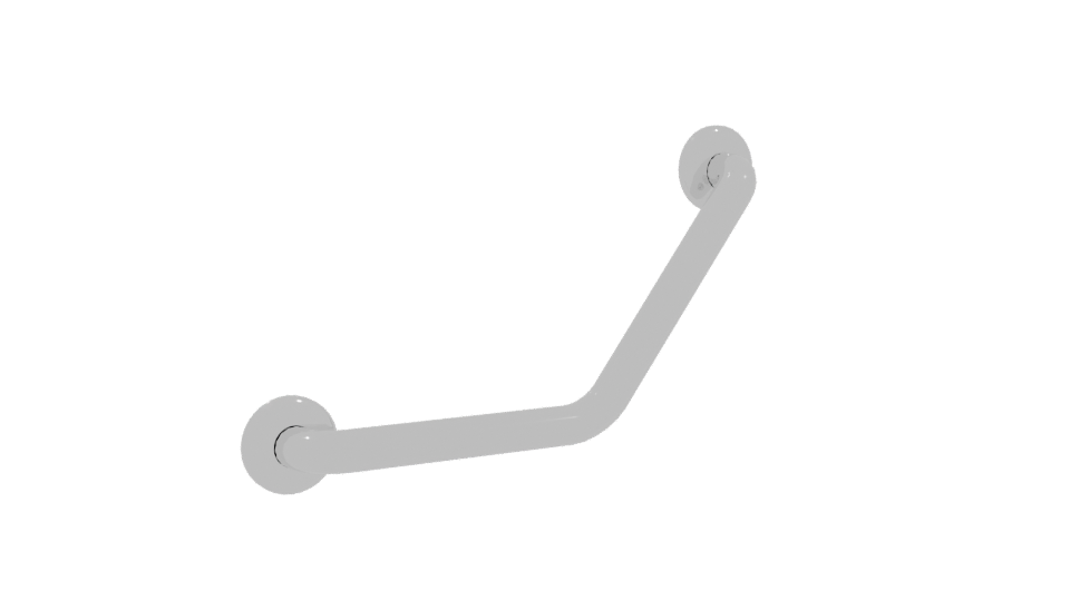 Stylish Bathroom Grab Bar 3D - Professional 3D Model Render 10