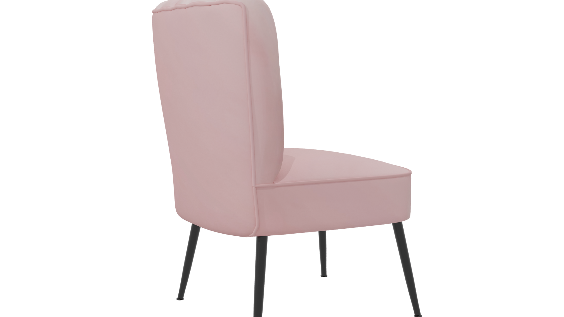 Stylish Modern Accent Chair 3D - Professional 3D Model Render 7