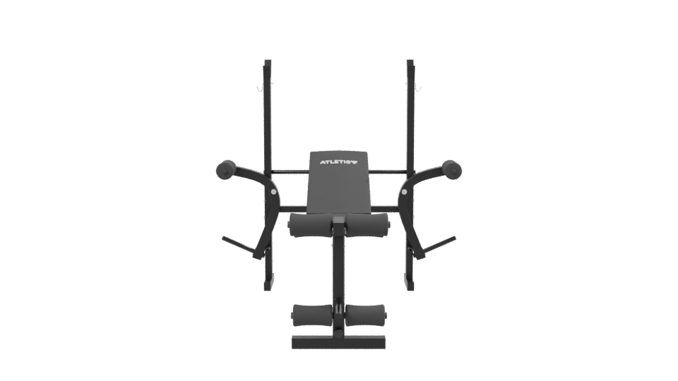 Multifunctional Bench Press 3D Model - Professional 3D Model Render 2
