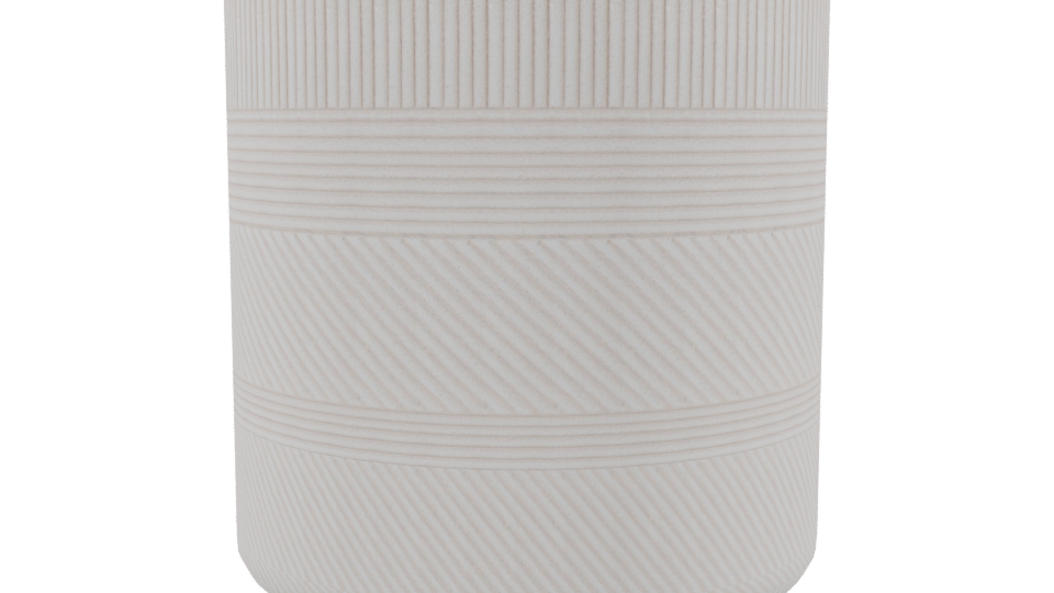 Macetero Fibra Line Sand 3D Model - Professional 3D Model Render 9