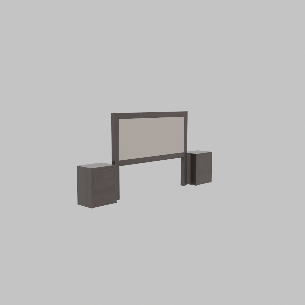 RESPALDO KING CON MESAS CON LUZ