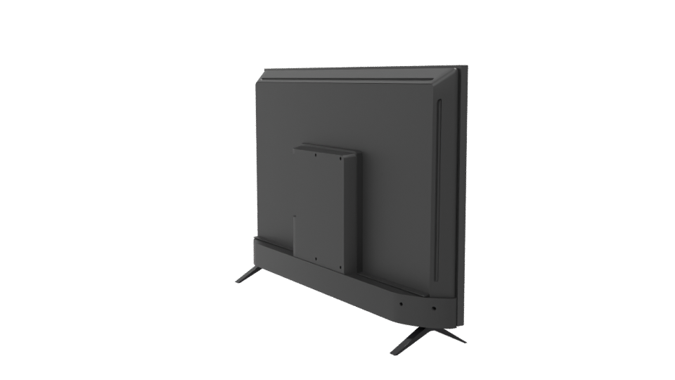 Sleek Modern TV Display Model - Professional 3D Model Render 7