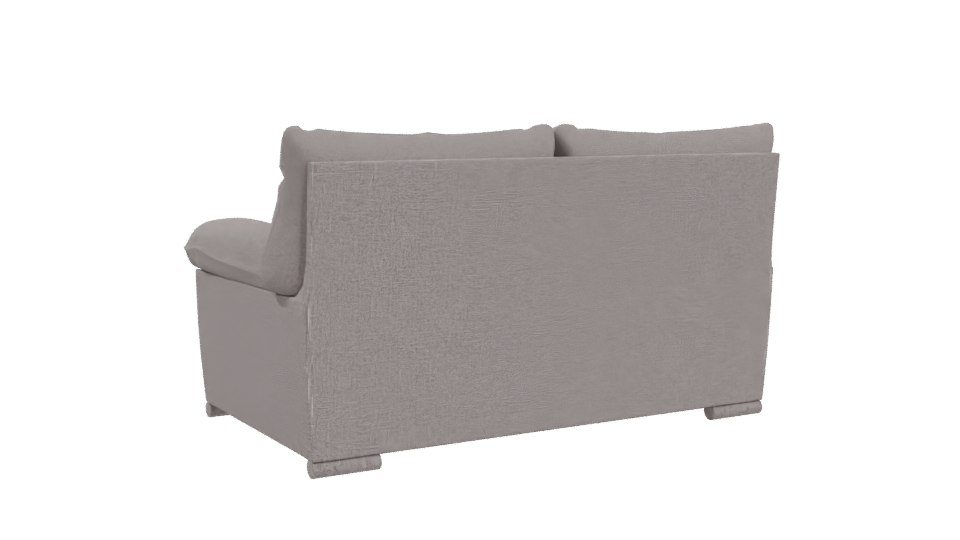 Comfortable Fabric Sofa 3D Model - Professional 3D Model Render 4