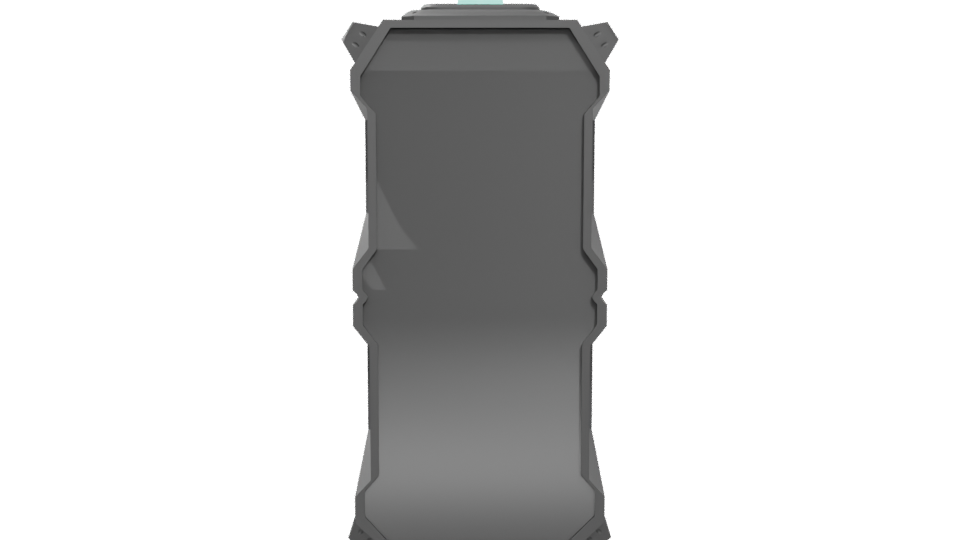 Dynamic RGB LED Speaker Tower 3D Model - Professional 3D Model Render 5