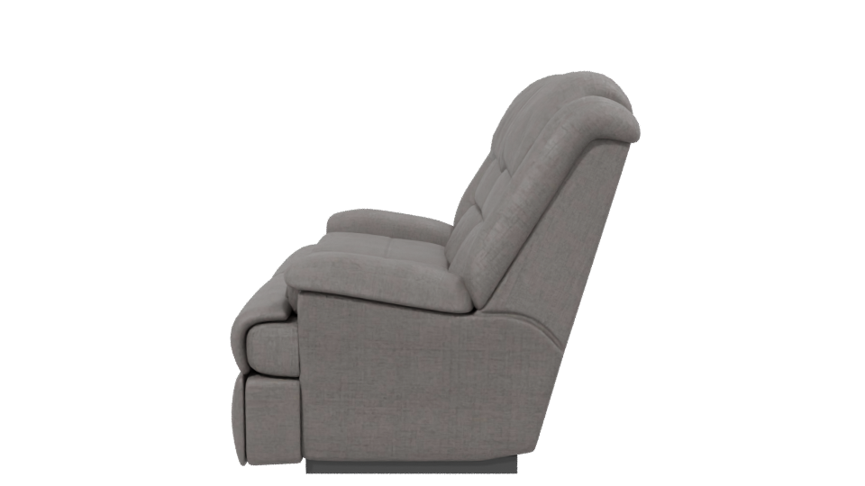 Elegant Reclining Sofa 3D Model - Professional 3D Model Render 2