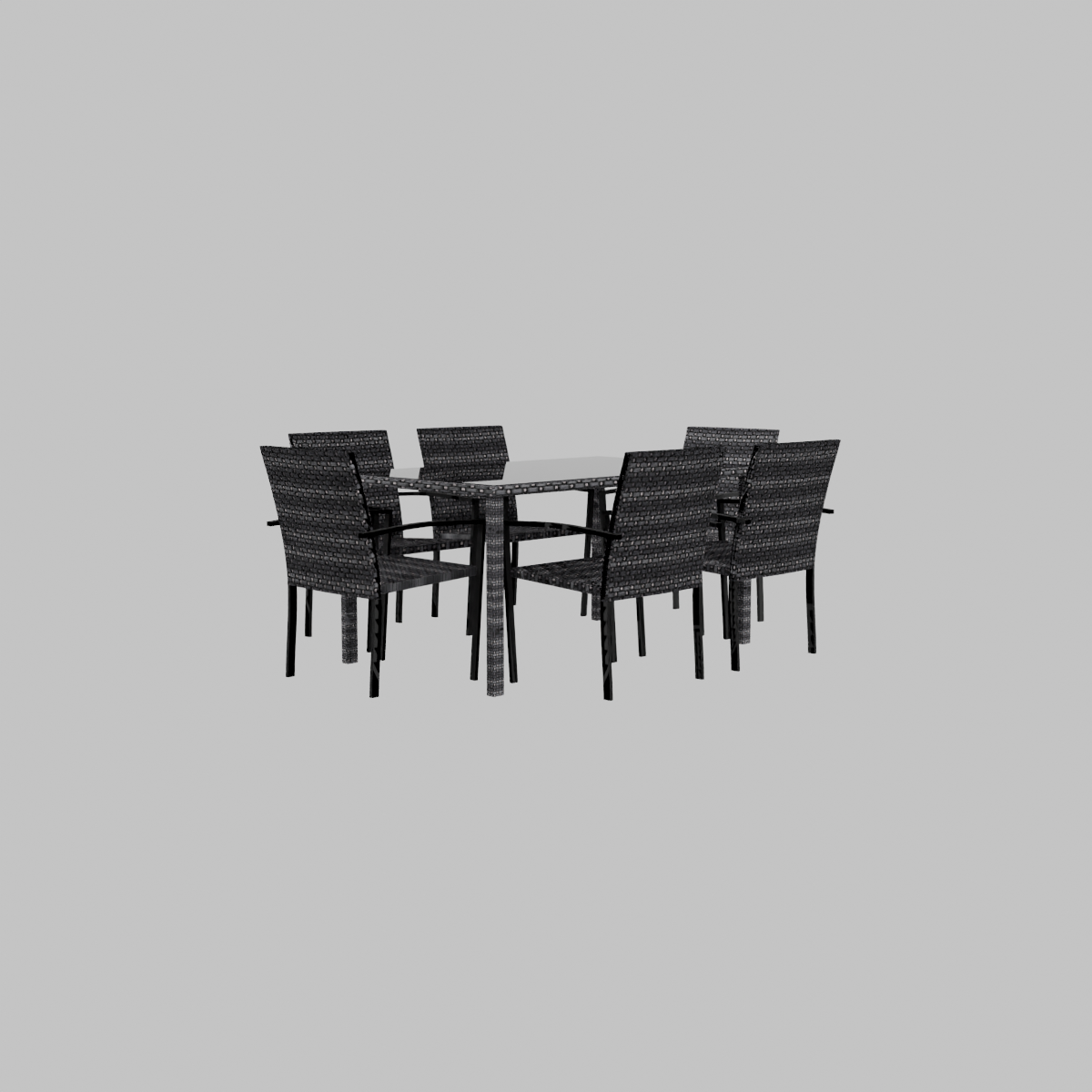 Comedor 6S Rattan