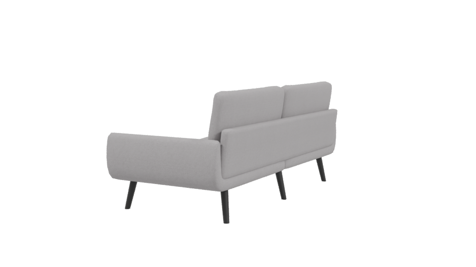 Elegant Minimalist Sofa Model - Professional 3D Model Render 3