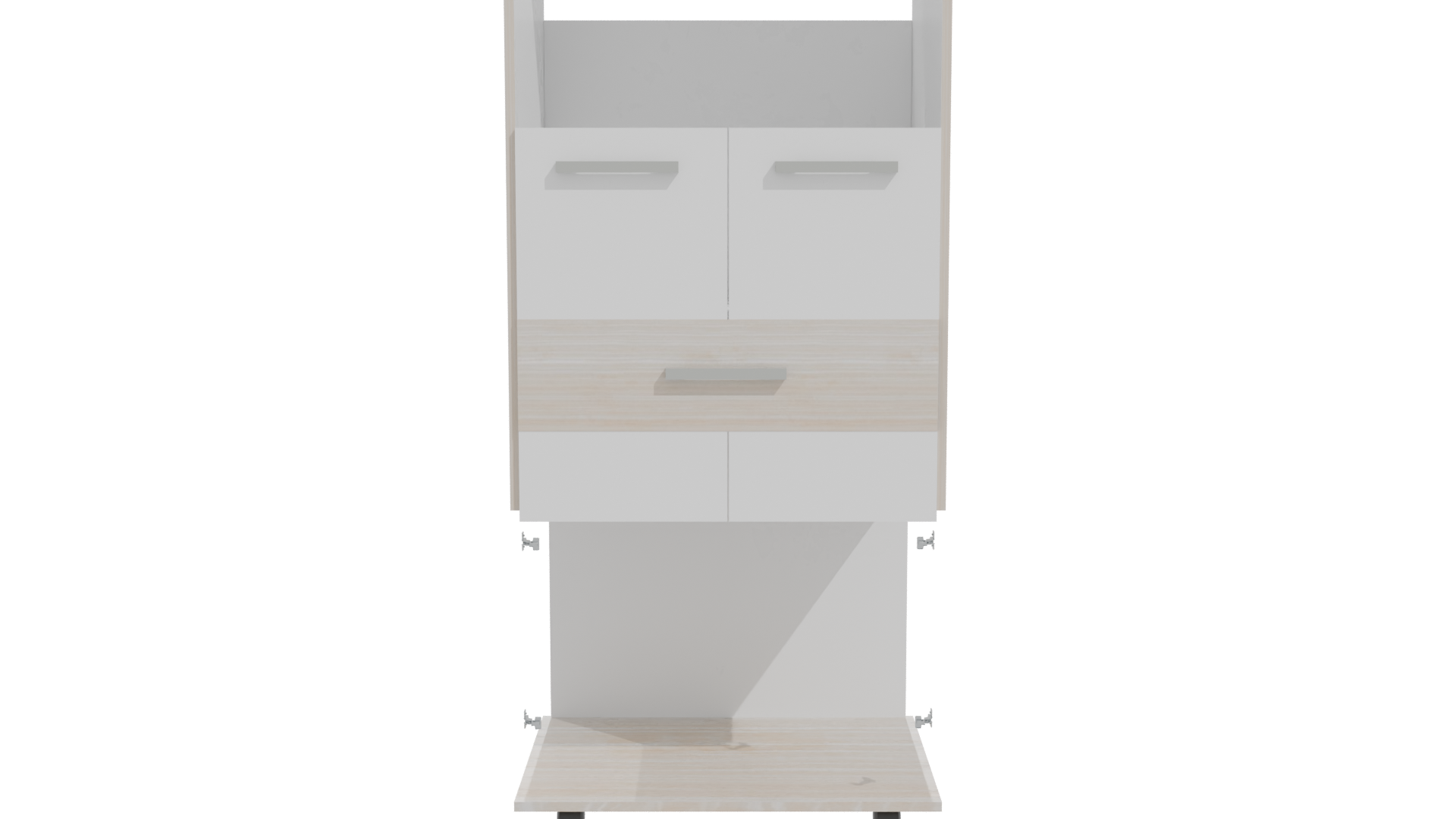 Stylish Minimalist Cabinet 3D - Professional 3D Model Render 11