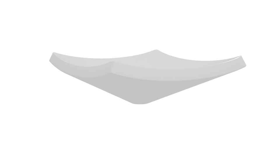 Stylized Decorative Wall Tray 3D - Professional 3D Model Render 10