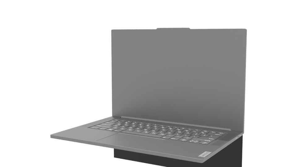 Sleek Laptop 3D Model - Professional 3D Model Render 12
