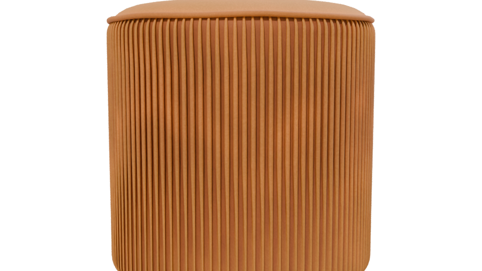 Stylish Modern Pouf 3D Model - Professional 3D Model Render 13