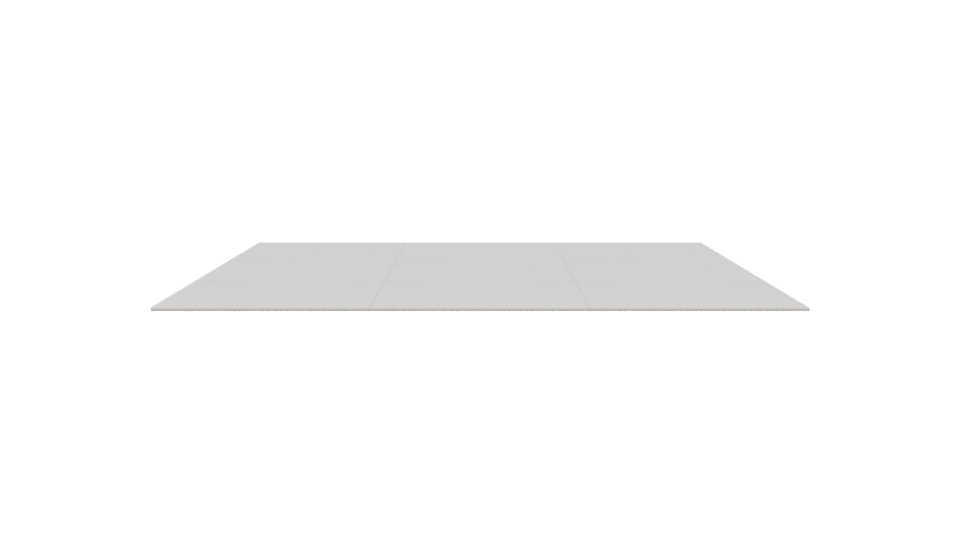 Large Minimalist Floor Panel 3D - Professional 3D Model Render 5