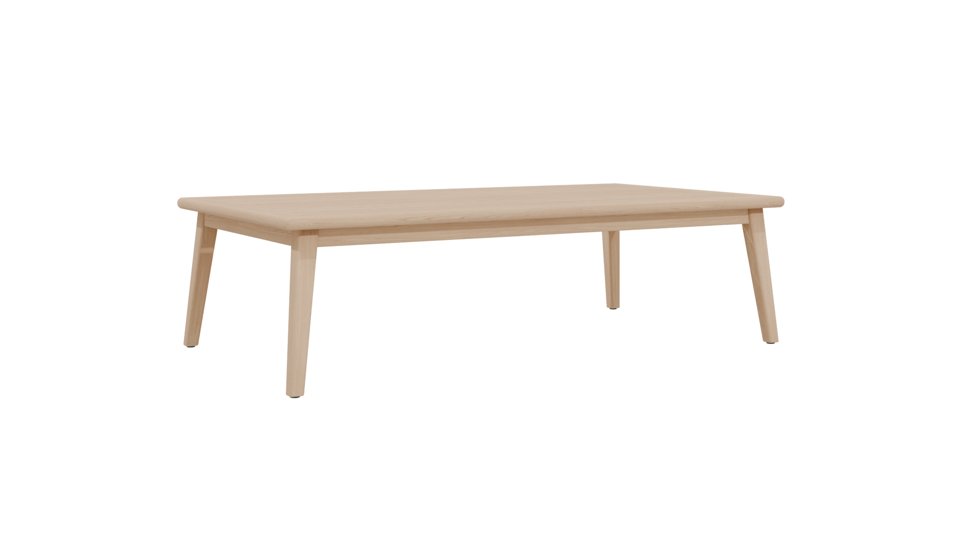 Sleek Modern Wooden Dining Table 3D Model - Professional 3D Model Render 16