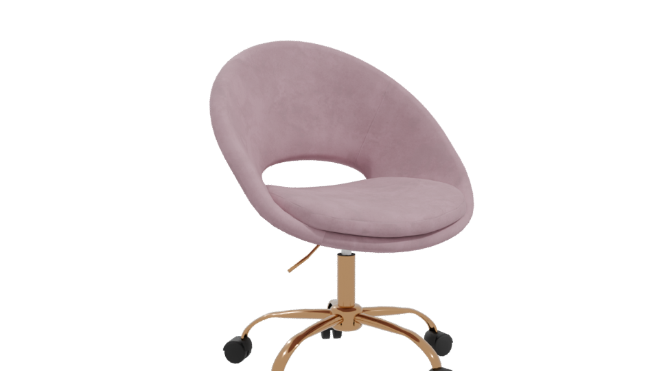 Stylish Modern Office Chair 3D Model - Professional 3D Model Render 10