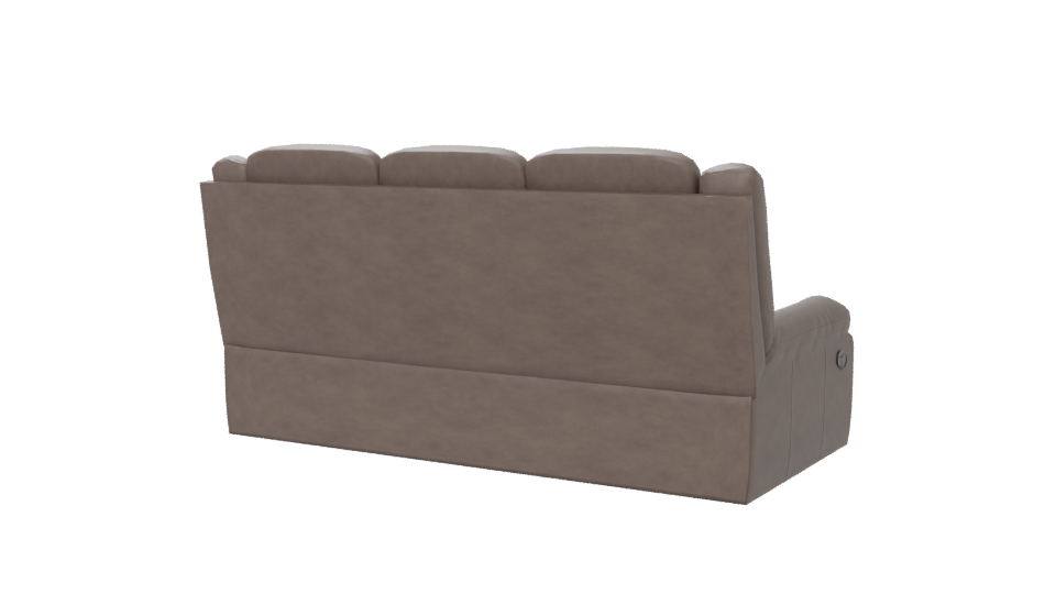 Stylish Modern Reclining Sofa 3D Model - Professional 3D Model Render 6
