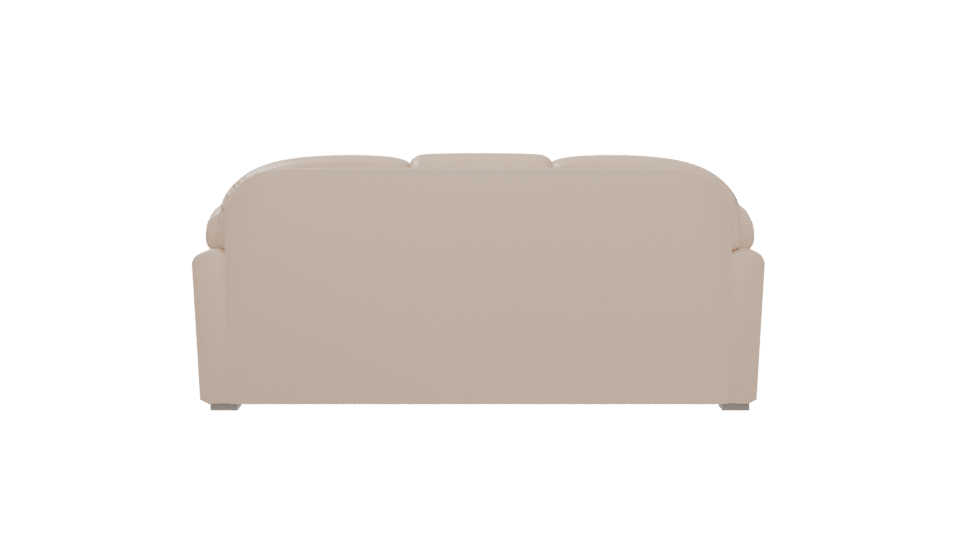 Contemporary Plush Sofa Model - Professional 3D Model Render 5