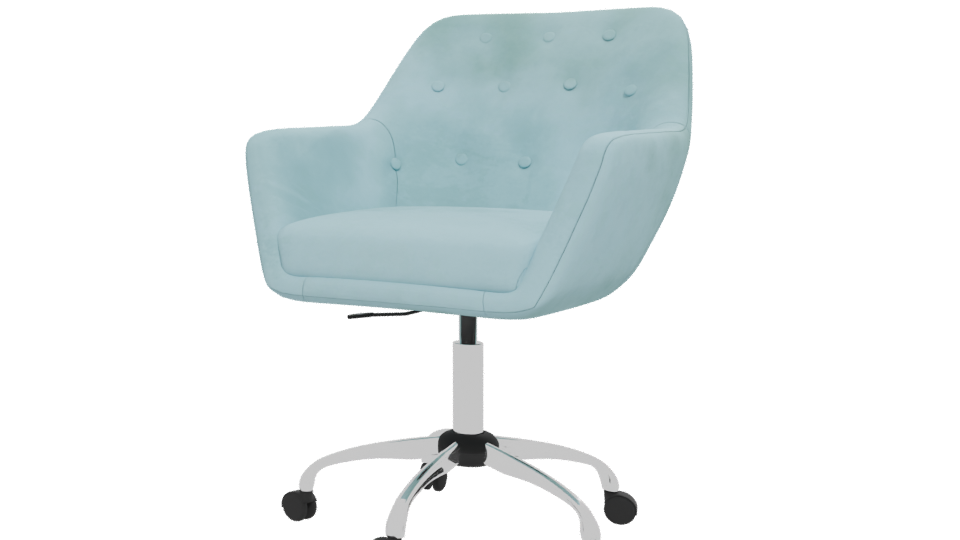 Stylish Modern Swivel Chair 3D Model - Professional 3D Model Render 12