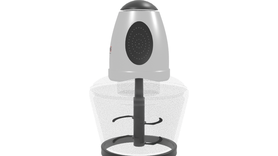 Stylish Kitchen Mixer 3D Model - Professional 3D Model Render 2