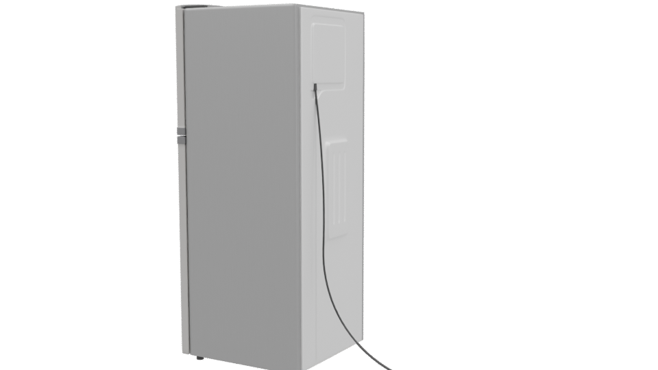 Automatic Refrigerator MABE 3D Model - Professional 3D Model Render 3