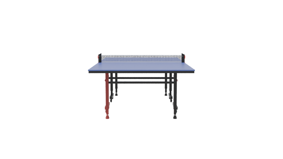Multi-Use Table Tennis Model - Professional 3D Model Render 8
