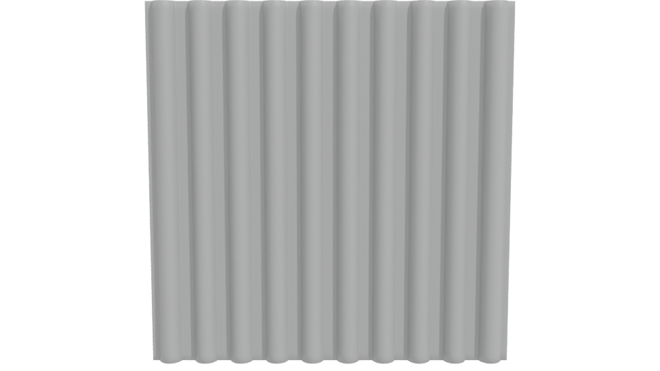 Stylized Vertical Panel 3D Model - Professional 3D Model Render 11