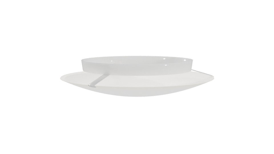 Sleek Ceiling Light Fixture 3D - Professional 3D Model Render 10