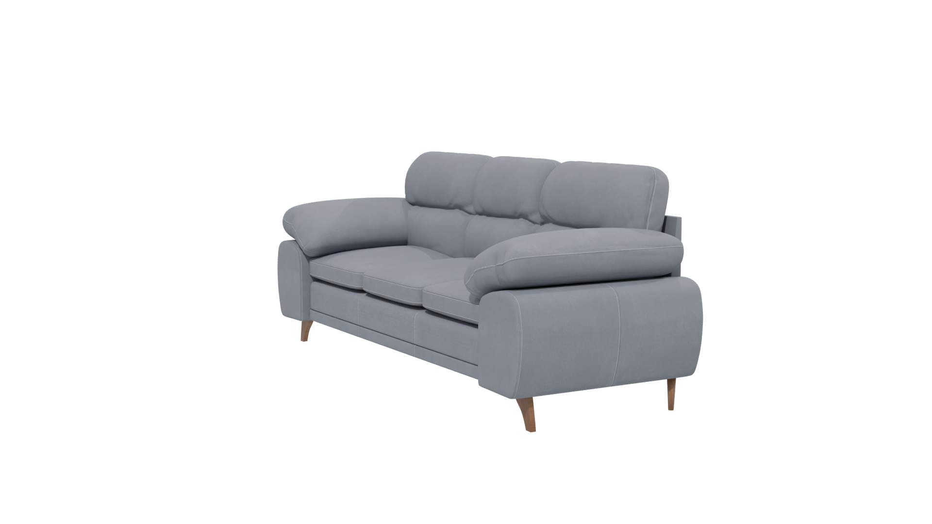 Contemporary Leather Sofa 3D Model - Professional 3D Model Render 13