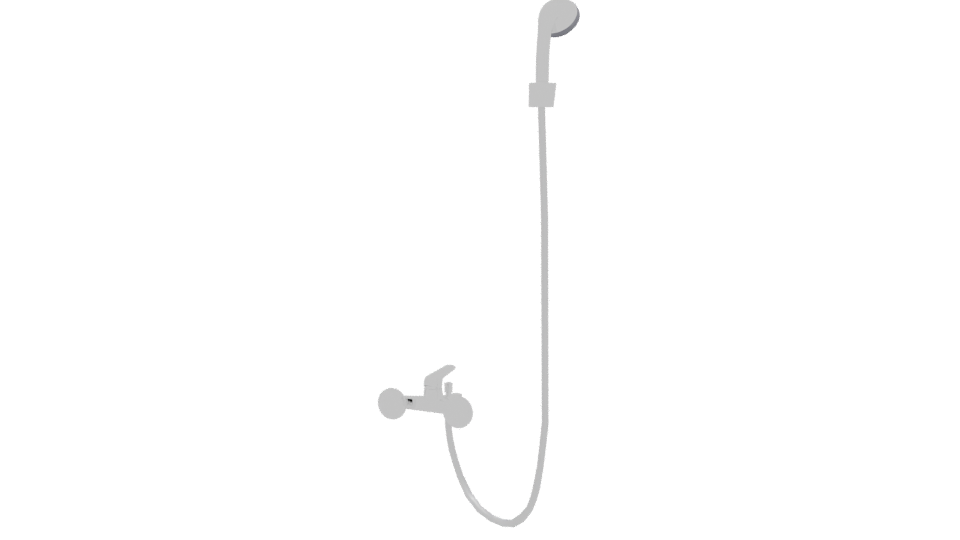 Modern Shower Head Model 3D - Professional 3D Model Render 6
